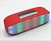 Produktbild TBY Drahtlose Bluetooth-Lautsprecher, High-Power-Dual-Lautsprecher-Sound, Insert TF-Karte, USB-Player, FM-Radio, Freisprech-Anruf, Aux-Audio-Eingang, Intelligent Kompatibel,Red