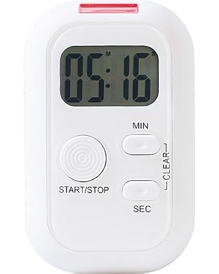 infactory Minuteur avec alarme sonore, lumineuse et par vibrations