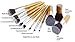 VALUE MAKERS 11pcs Makeup Brush Set - Natural Makeup Brushes - Cosmetics Tools - Bamboo Handles Makeup Brushes Set - Soft Make up Brush Set - Eco-friendly Make Up Brush Kit - Make up Brushes
