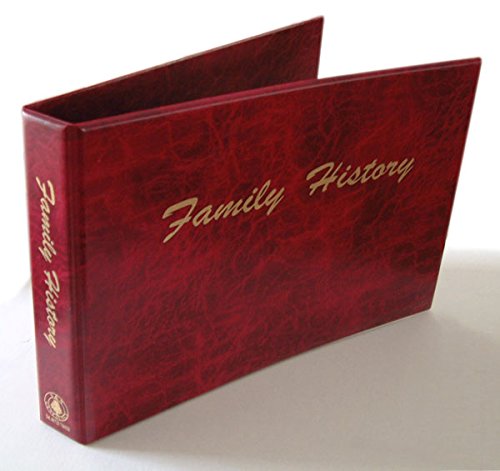 A3 Binder Family History (Burgundy)