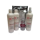 X-10 Hair Extension Care Set Of 4 - Care Conditioner 250ml, Care Shampoo 250ml, Leave-In Treatment 250ml & Shine Spray 125ml