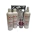 X-10 Hair Extension Care Set Of 4 - Care Conditioner 250ml, Care Shampoo 250ml, Leave-In Treatment 250ml & Shine Spray 125ml