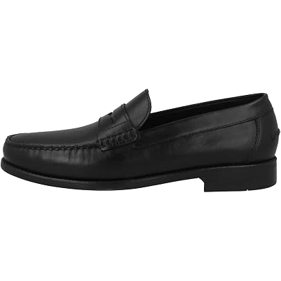 Mocassino Uomo In Pelle Time Lucida Suola In Cuoio Col. Blu Scuro - 11
