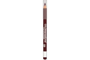 Maybelline New York Make-Up Lipliner Color Sensational pomadka konturująca do ust Midnight Plum/mocny ciemny brąz z efektem pielęgnacji, 1 x 2,5 g