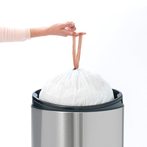 Brabantia 114847 Abfalleimer, Edelstahl, matt black, 435 x 305 x 725 cm - 7