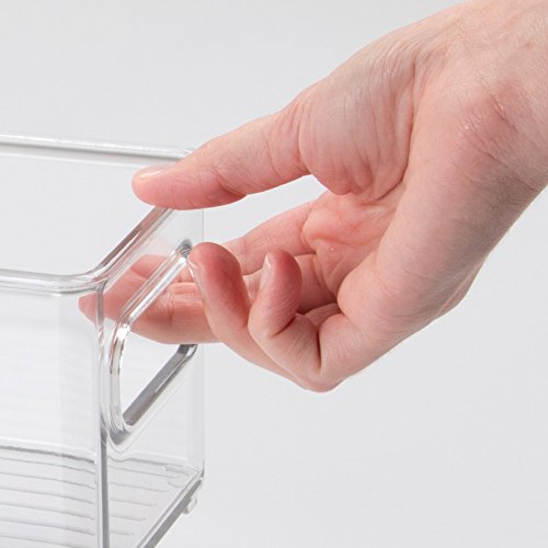 InterDesign Aufbewahrungsbehälter für Küche, Speisekammer, Kühlschrank, Gefrierschrank – Extra Lang, Durchsichtig - 5