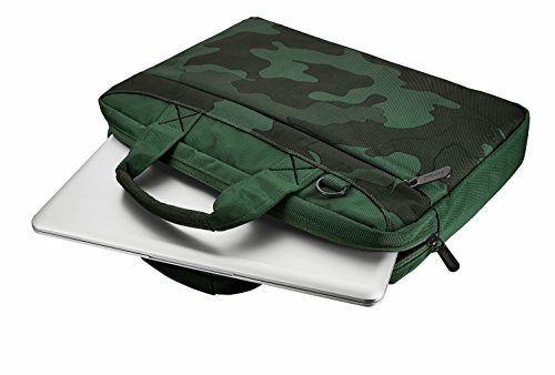 Trust Bari schlanke 13,3 Zoll Laptoptasche (für Notebooks mit Bildschirmdiagonale bis 33,8 cm (13,3 Zoll)) camouflage - 5