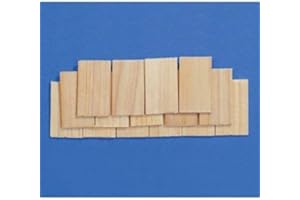 The Dolls House Emporium Roof Tiles, 100 pieces by The Dolls House Emporium