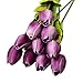 Produktbild Floweworld 20 Stücke Tulip Künstliche Blume Latex Real Touch Gefälschte Blumen Braut Hochzeit Bouquet Home Decor Garten Party Blumenschmuck