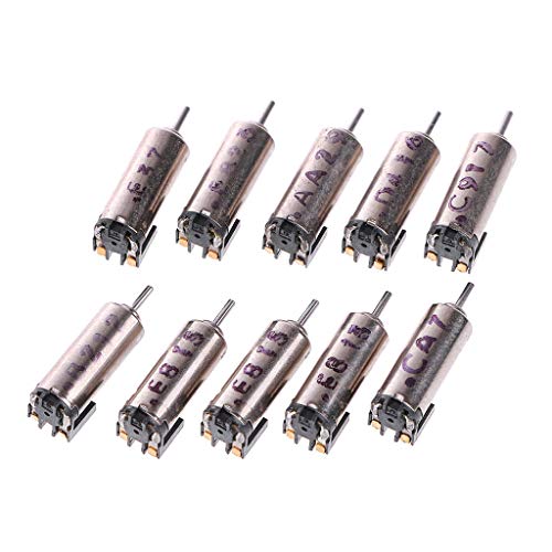 Preisvergleich Produktbild GROOMY (10pcs Ultra-Miniatur DC-Motor DIY Schaltung Herstellung Teile
