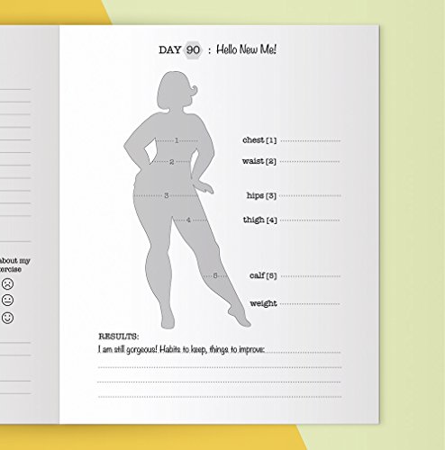 Hello New Me: A Daily Food and Exercise Journal to Help You Become the Best Version of Yourself, (90 Days Meal and Activity Tracker) - Image 6