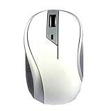 Mai Dou Drahtlose Photoelektrische Maus,White