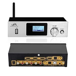 Buy 5 1 Decoder Separator For Dts Ac3 Digital Analog Audio Video System With Bt 5 0 Receiver Hdmi 4k 3d Coaxial Optical Fiber Aux U Disk Pc Usb Input 192khz 24bit For Home Theater Game Music Online At Low Prices In India Amazon In