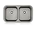 Produktbild Lenova SS-CL-D1-16 16-Gauge Stainless Steel Classic Equal Double Bowl Undermount Kitchen Sink by Lenova