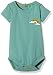 Little Green Radicals Unisex Baby Waterfall Rainbow Pointelle Body Vest, Blue, 9-12 Months