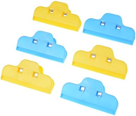 6PCS Bag Chips Sealing Clips Bag Sealers Bar Party Kitchen Pantry Sturdy Spring Clip