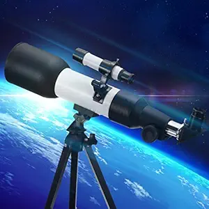 Jukmen High Power Refractor Monocular Astronomical Telescope for Kids with Portable Tripod to See Planets Galaxy Seeing