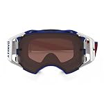Prizm de lentes tecnología Oakley Cross Gafas Airbrake MX Heritage Racer Red/White/Blue - Prizm MX Bronce, hombre, azul, talla única