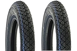 MG KIT Coppia Gomme Pneumatici Vee Rubber 3.50 x 10 Piaggio Vespa, Ape, Px, Cosa, T5