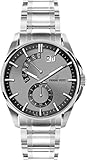 Pierre Petit Herren-Armbanduhr XL Le Mans Analog Quarz Edelstahl P-793D