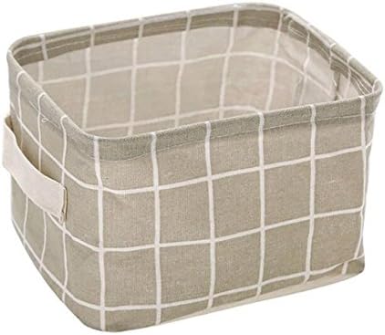 Clothes Storage Bag, Sonnena Foldable Storage Bin Closet Toy Box Container Organizer Fabric Basket Home Decor Clothes Bag (Basket, Gray)