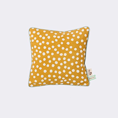 Ferm Living Kissen Dots Curry 30 x 30 cm