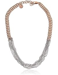 Dyrberg/núcleo Damen-cadena sin enganche 15/02 Tian Rg Silver de latón chapado en oro parte 47,5 cm - 338171