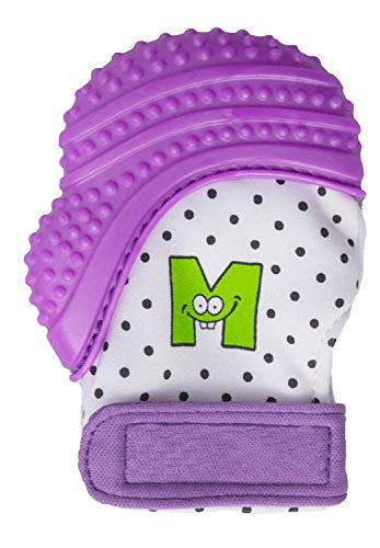 Munch Mitt Baby Teething Mitten - Purple by Munch Mitt