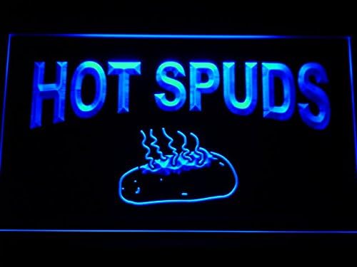ADV PRO m083-b Hot Spuds Neon Light Sign