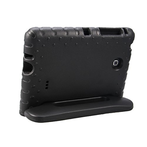 NEWSTYLE Samsung Galaxy Tab 4 7.0 Kinder Hülle Case mit umwandelbarer Handgriff Superleichte Stoßfeste Schutzhülle Tasche Cover für Samsung Tab 4 SM-T230/T231/T235 (7 Zoll) – Schwarz - 3