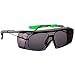 Produktbild NoCry Getönte Sicherheits-Überbrille mit kratzbeständigen Gläsern, Seitenschutz, verstellbaren Bügeln, 400 UV-Schutz, EN 166, EN 170, EN 172, EN 175 Zertifiziert