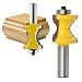 Produktbild Godbless Router Bit 8 mm Halbstabfräser mit Kugellager Cutter Holzschneider für Graviermaschine Trimmmaschine