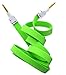 Produktbild Neue Qualität Grün 3.5mm Stereo Stecker auf Stecker AUX Wohnung Kein Tangle Noodle Kabelkabel für Apple Ipad iPad4 Air Ipad mini iPhone 6.6 +, 5/5 s, 5C Ipod Samsung S5, S4, S3, Alle Genreations Mp3 Mp4 Player Sony Creative Samsung, HTC, Motorla, Alle Laptop PC und ard 3.5mm Klinkenstecker