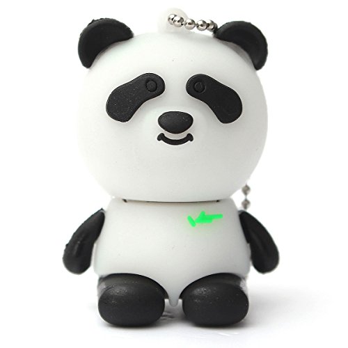 Simtyso 16GB 2.0 USB Memory Stick Speicherstick Data Speicher Lieblich Panda Cartoon Aussehen(32g,Panda) - 4