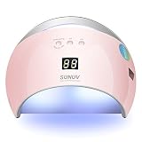 SUNUV SUN6 36W LED UV Luz Lámpara Secadora Portable de Uñas