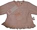 CRI CRI "Bunny Hase Ostern Easter" baby girls sleeper set with pants and shirt stripes (rose/white)