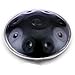 Produktbild WASNET Steel Drum/Tank Drum, Hand Pan in 9 Notes Stahl Hand-Trommel + Soft Hand Pan Bag 21.65 Zoll, Black 9 Notes F3 C4 A4 F4 C4 E4 G4 B4 E5