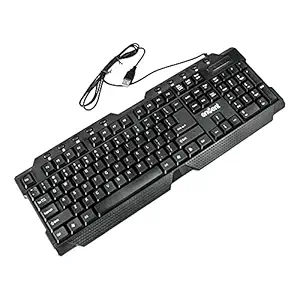 Envent Sturdy Multimedia Keyboard - Kease, Black (ET-KBM040)