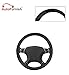 Autofurnish (AFSC-711 Dove Black) Leatherite Car Steering Cover For Hyundai Elite i20 RS.299.00
