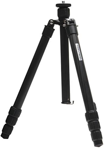 TERRA FIRMA TRIPODS T-CF400 Carbon Fiber 4 section Tripod Leg Set, Black