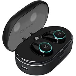 MYCARBON V5.0 Ecouteur Bluetooth Oreillette sans Fil Sport Autonomie Max 30h Réduction de Bruit CVC 6.0 Boîte de Charge Etanche IPX 5 pour Samsung iPhone 6 7 8 X Sony iPad Tablette etc.