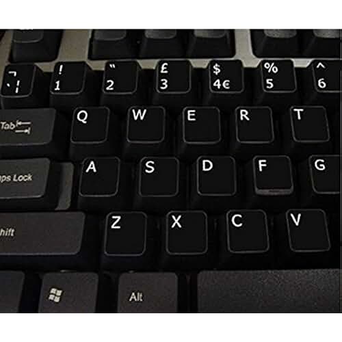 Amazon.co.uk adhesive keyboard letters