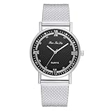 Gaddrt Herrenuhr Quartz Uhr FanFeeDa Fashion Herren Ledergürtel Analog Sport Quarz-Armbanduhr beiläufig Mode Geschäft (B)