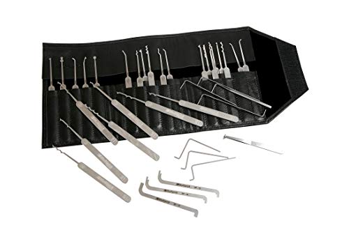 MULTIPICK's ELITE 37 Profi Dietrich Lockpicking Super Pick Set in Spitzenqualität 100% Made in Germany