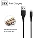 Produktbild Big-Mountain  USB Type C Kabel Geflochtene Nylon Ladegerät Fast Data Charger Schnelles Datenladegerät Robust Geflochten Typ-C/Micro Sync -1m (Schwarz)