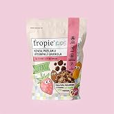 Fropie Kids Granola - Fıstık & &Ccedil;ilek K&uuml;pleri 240gr