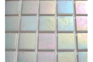 MOSAIC HEAVEN 75 Sheet White Iridescent 20mm Mosaic Tiles