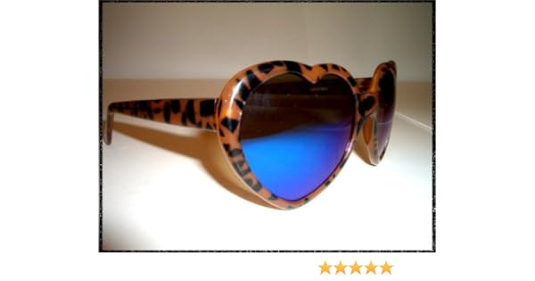 tortoise shell heart shaped sunglasses