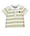 Kanz Baby-Boys Poloshirt 1/4 Arm 1512501 Striped Polo Short Sleeve Polo Shirt, Beige (Peyote/Beige 6790), 0-3 Months (Manufacturer Size: 62)