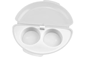 Omelett-maskin för mikrovågsugn, 2-i-1-omelett och äggkokare, BPA-fri frukostmaker, köksredskap för snabb frukost